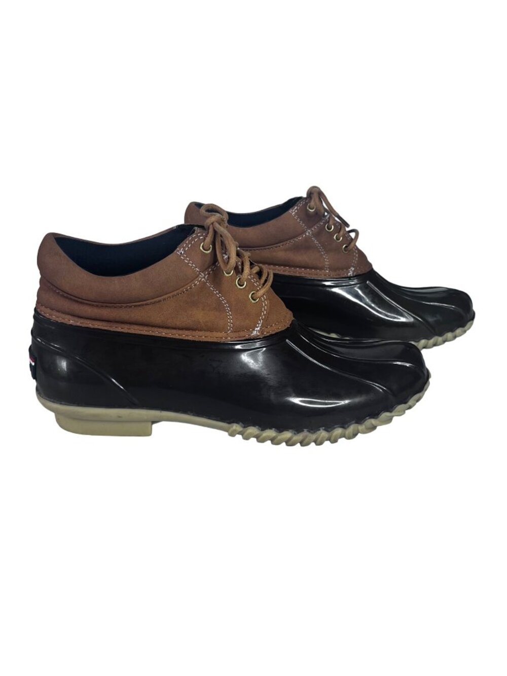 Tommy Hilfiger Casey Duck Boots Womens Size 9 Brown‎ Waterproof